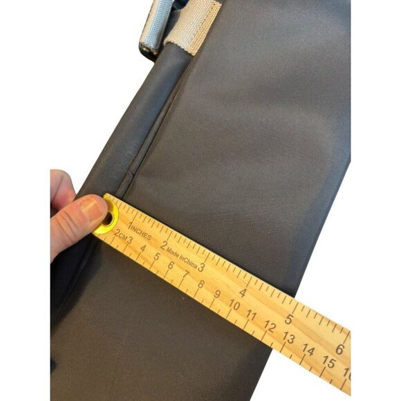 Kenneth Cole Reaction Black Messenger Bag With Multiple Pockets & Adjustable Str - Picture 16 of 16